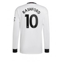 Fotbalové Dres Manchester United Marcus Rashford #10 Venkovní 2022-23 Dlouhý Rukáv